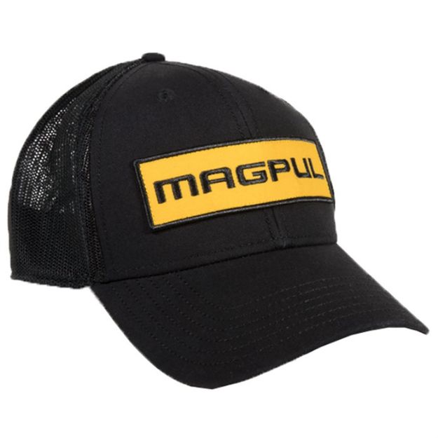 Picture of Magpul Wordmark Patch Mid Crown Snapback Black