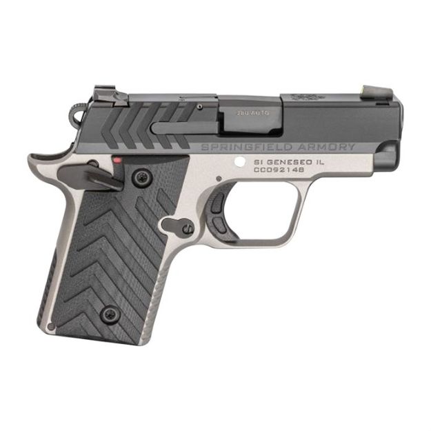 Picture of Springfield 911 380Acp 2.7 In Bbl 6Rd Titanium/Blk
