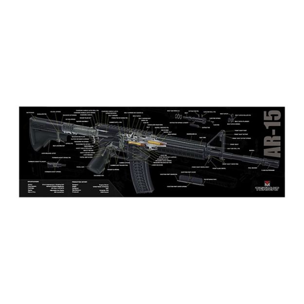 Picture of Ar-15 3D Cutaway Mat