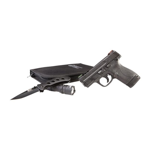 Picture of S&W M&P9 Shield M2.0 3.1'' Bbl Edc Kit 7Rd & 8Rd Mags Ts