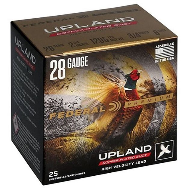Picture of Prem Upland High Velocity 28 Ga 2-3/4'' 3/4Oz #6 Shot 25/Box