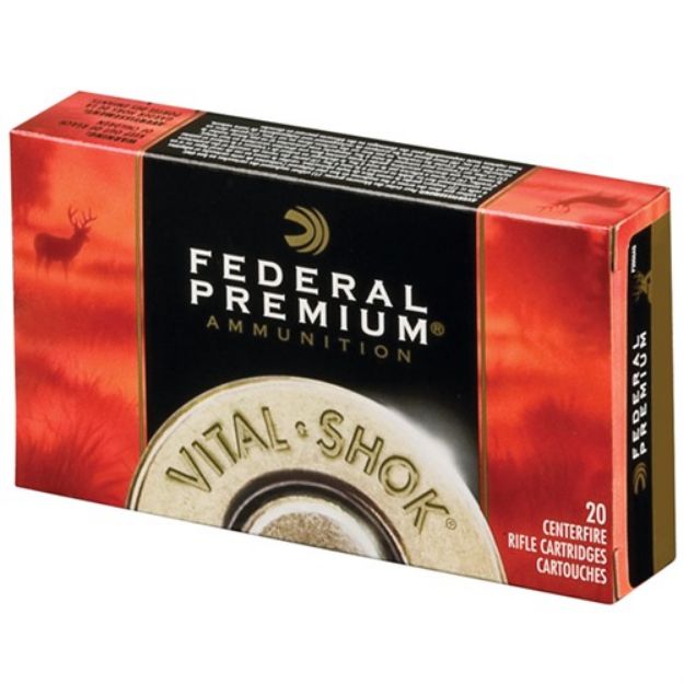 Picture of Federal Vital Shok 7Mm-08 Rem 140Gr Nosler Ballistic Tip 20/