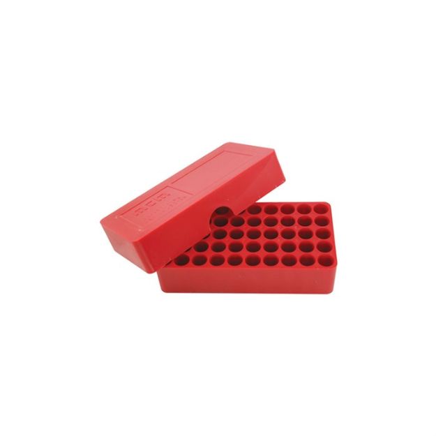 Picture of Mtm J-50 Round Ammo Box 38-357, Red