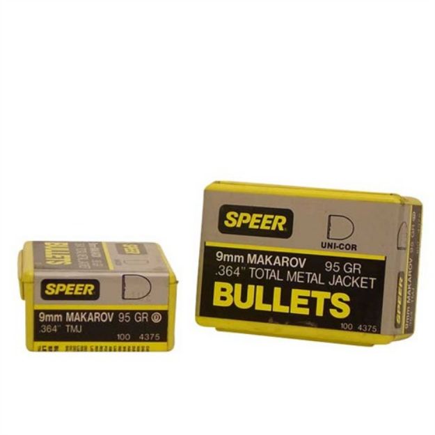 Picture of Speer Bullet 9Mm Mak .364 95Gr Tmj