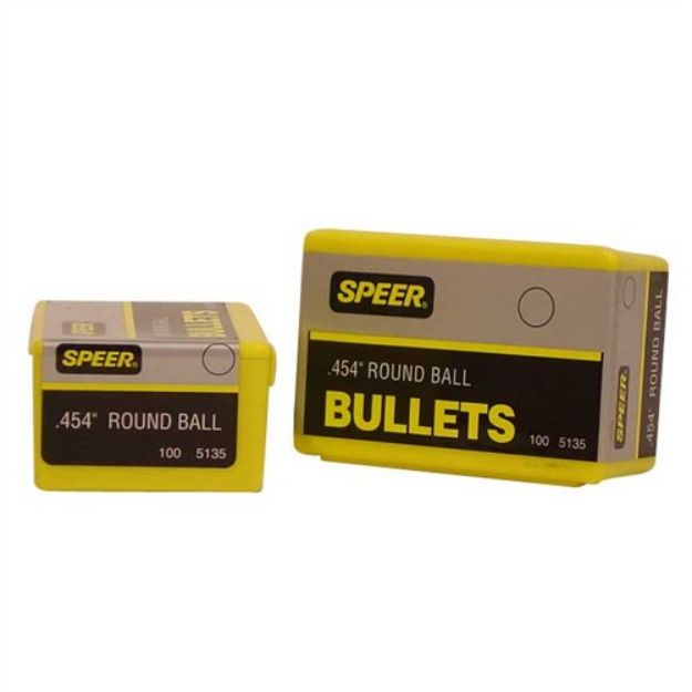 Picture of Speer Bullet Muz Rnd Ball .454