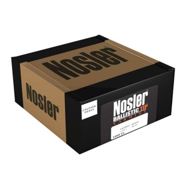 Picture of Nosler Bullet Ballistic Tip Varmint 22Cal Spitzer 40Gr 1000/