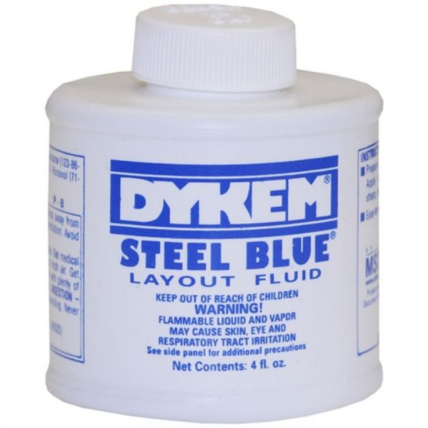 Picture of Dykem Steel Blue Layout Fluid