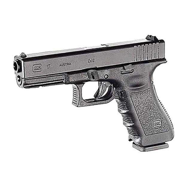 Picture of Glock 17 Gen 3 Fs 9Mm (2)17-Round Magazine Black Usa Rebuilt