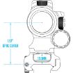 Picture of Aimpoint Compm5 1.57'' Leap/10 Qd Mount Black