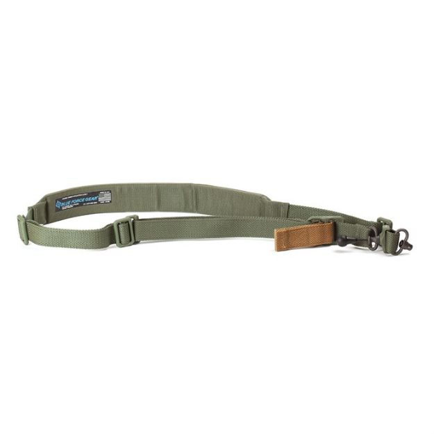Picture of Vickers Padded 2-To-1 Red Swivel Sling Od Green