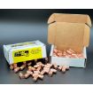 Picture of Campro 38/357 Cal 158Gr Plated Flat Point Bullets 100/Box