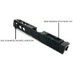 Picture of Marksman V4 Slide For Glock 17 Gen 3 9Mm Luger Nitride