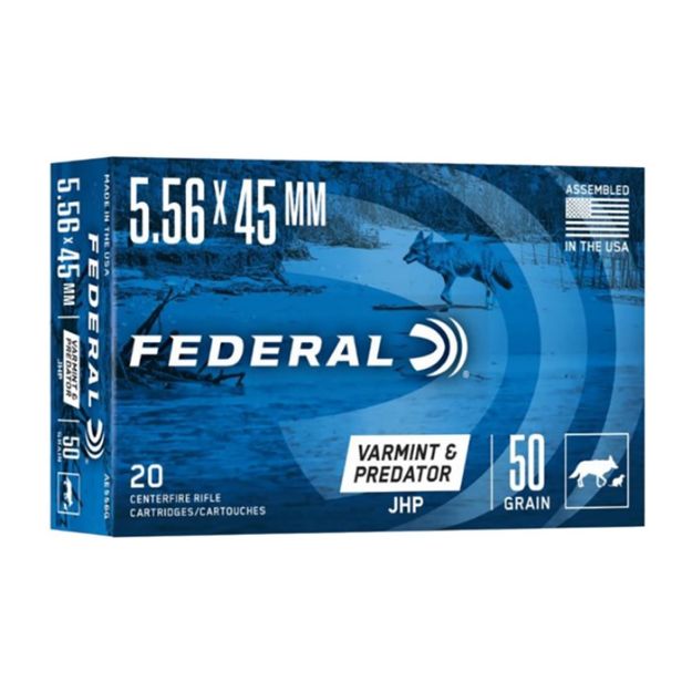 Picture of 5.56X45mm 50Gr Jacketed Hollow Point 20/Box