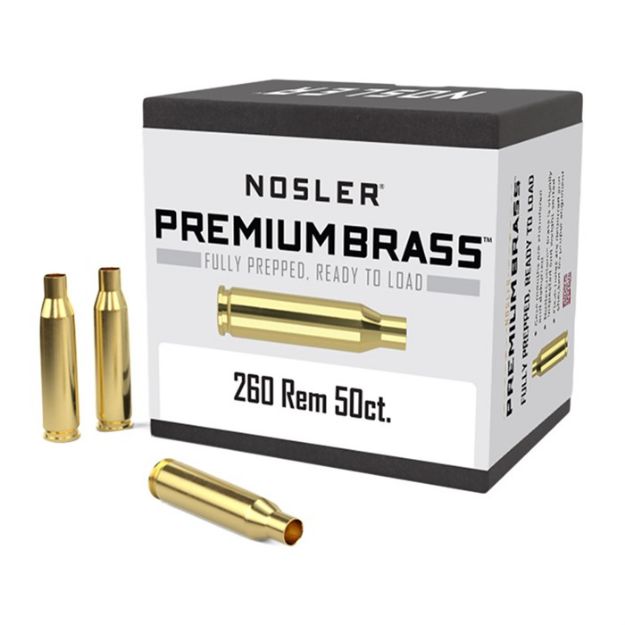 Picture of 260 Remington Brass 50/Box