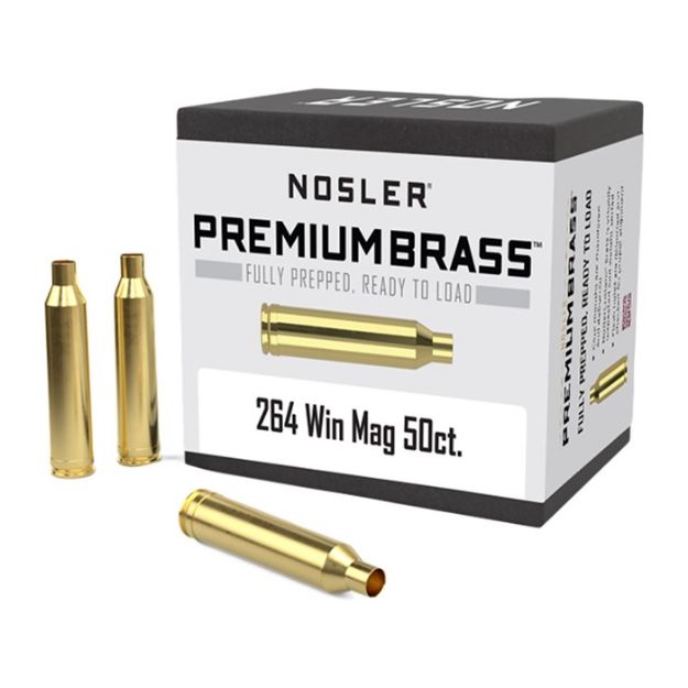 Picture of 264 Winchester Magnum Brass 50/Box
