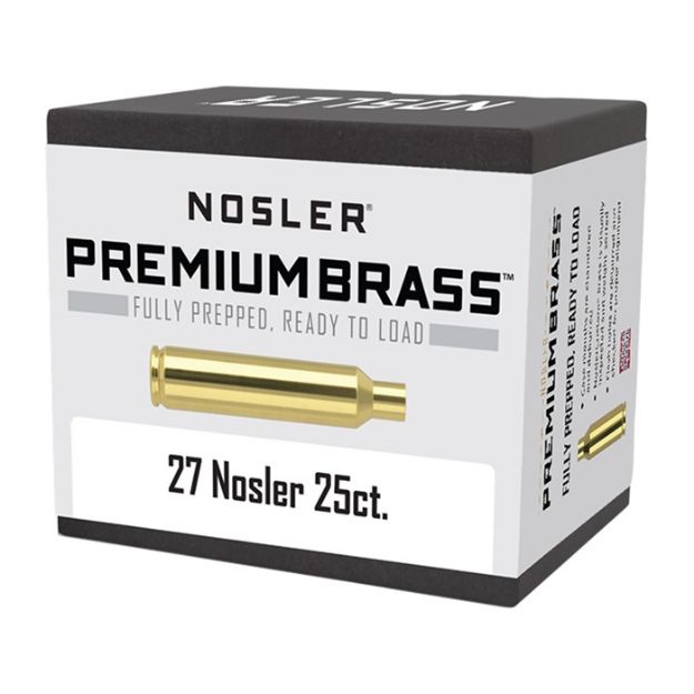 Picture of 27 Nosler Brass Case 25/Box
