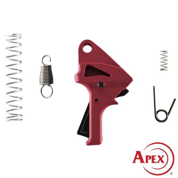 Picture of S&W Sdve Flat Faced Action Enhancement Kit Red