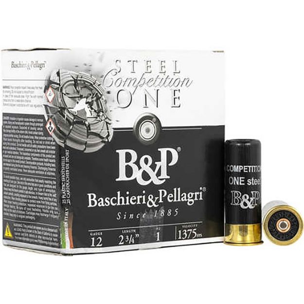Picture of 12 Gauge 2-3/4'' 1Oz 1,375Fps #9 Steel 250 Case