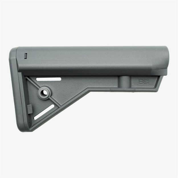 Picture of Ar-15 Bravo Stock Mil-Spec Fixed Gray