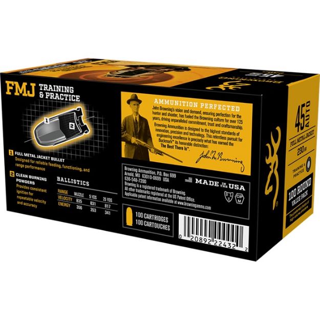 Picture of 45 Auto 230Gr Full Metal Jacket 100/Box