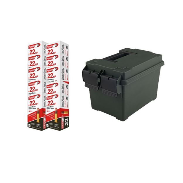 Picture of 22Lr 38Gr Cp Hp 1250 Rounds W/ Ammo Can