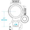 Picture of Aimpoint Pro/Compm4 1.57'' Leap/13 Qd Mount Black