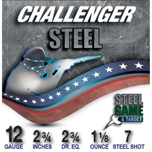 Picture of Steel Game & Target 12Ga 2-3/4'' 1-1/8Oz #7 Steel Shot 250/Cs