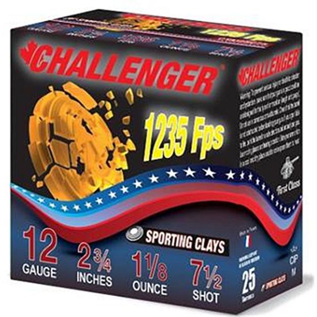 Picture of Sporting Clay 12Ga 2-3/4'' 1-1/8Oz #7.5 Shot 1250Fps 250/Case