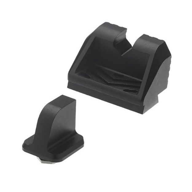 Picture of Sights Set Suppressor Height For Glock Full Size Black