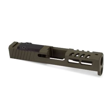 Show details for Zps.2 Slide Glock 43/43X 9Mm Luger Optic Ready Od Green Picture of Zps.2 Slide Glock 43/43X 9Mm Luger Optic Ready Od Green