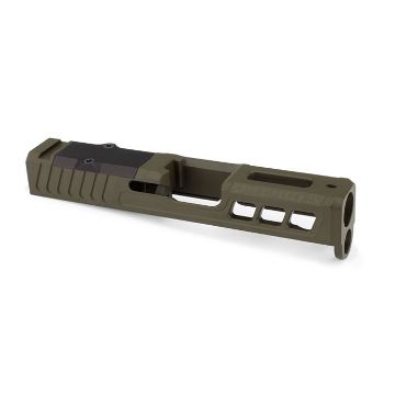 Show details for Zps.3 Slide Glock 43/43X 9Mm Luger Optic Ready Od Green Picture of Zps.3 Slide Glock 43/43X 9Mm Luger Optic Ready Od Green