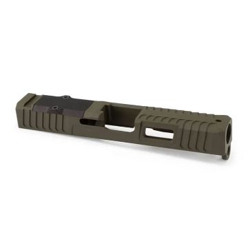 Show details for Zps.1 Slide Glock 19 Gen 3 9Mm Luger Optic Ready Od Green Picture of Zps.1 Slide Glock 19 Gen 3 9Mm Luger Optic Ready Od Green