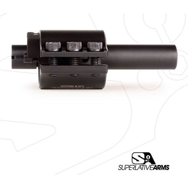 Picture of Ar-15 Adj Piston System W/Clamp On .750'' Gas Block Pistol Rh