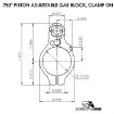 Picture of Ar-15 Adj Piston System W/Clamp On .750'' Gas Block Pistol Lh