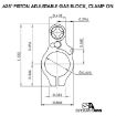 Picture of Ar-15 Adj Piston System W/Clampon .625'' Gas Block Carbine Lh