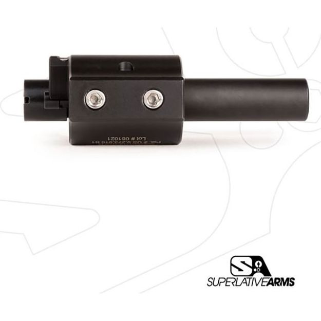 Picture of Ar-15 Adj Piston System W/Solid .625'' Gas Block Carbine Lh