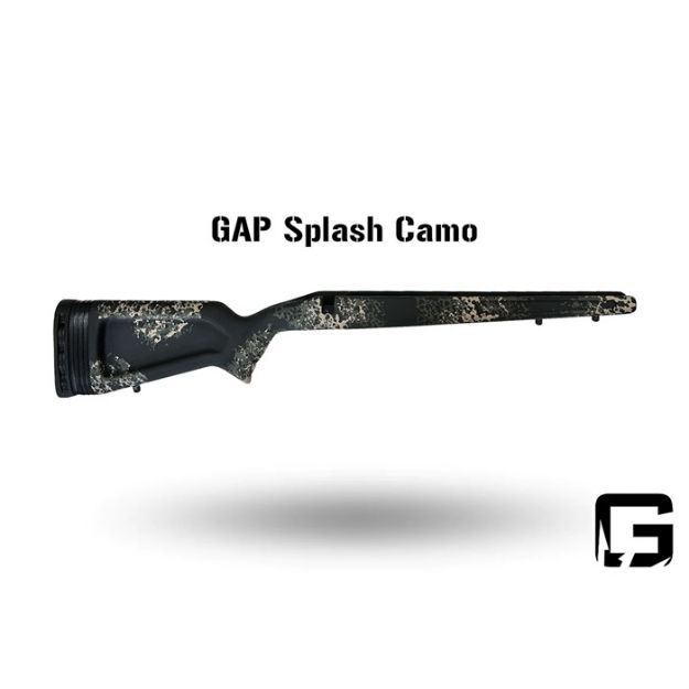 Picture of Eagle Long Action Right Hand Rifle Stock Gap Splash Camo