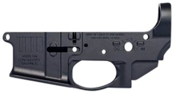 Show details for Broadsword Billet Stripped Ambi Lower Receiver For Ar-15 Blk Picture of Broadsword Billet Stripped Ambi Lower Receiver For Ar-15 Blk