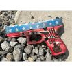 Picture of Glock 19 Gen5 9Mm 4.02'' Bbl (3)15Rd Distressed Rwb Trump