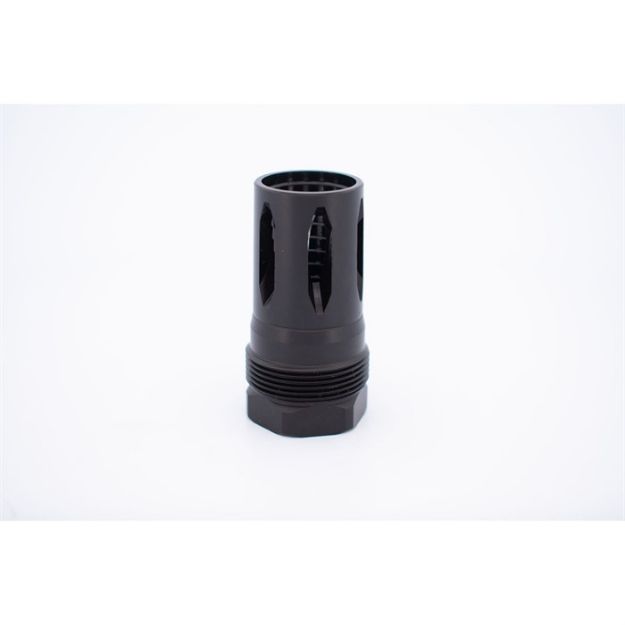 Picture of R2s Flash Hider 13X1 Lh Threads Facemount Shoulder Black