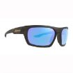 Picture of Matte Tortoise Blue Mirror Packout Shooting Glasses
