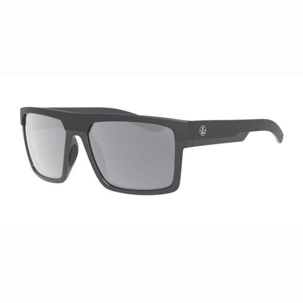 Picture of Matte & Gloss Black Shadow Gray Lens Glasses