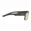 Picture of Matte & Gloss Black Orange Mirror Lens Glasses