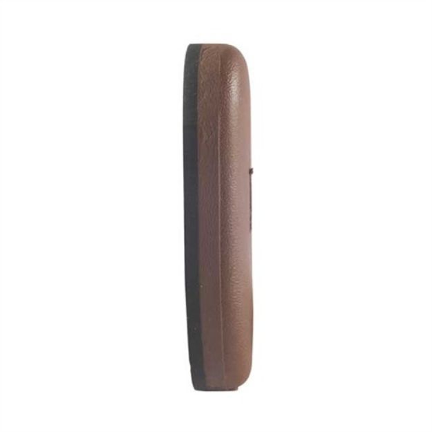 Picture of .80'' Medium Brown Leather Face