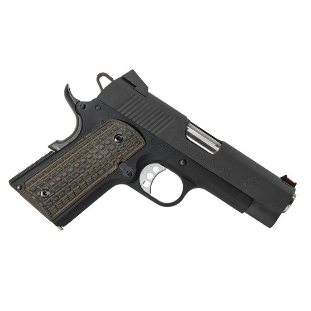 Picture of 1911 Officer G10 Grips Green/Black Grappler