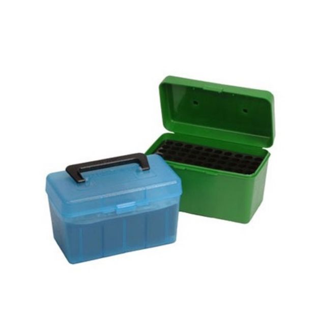 Picture of Handle Carry Rifle Ammo Box 22 Sav-10.75X68 Mauser 50Rd Grn