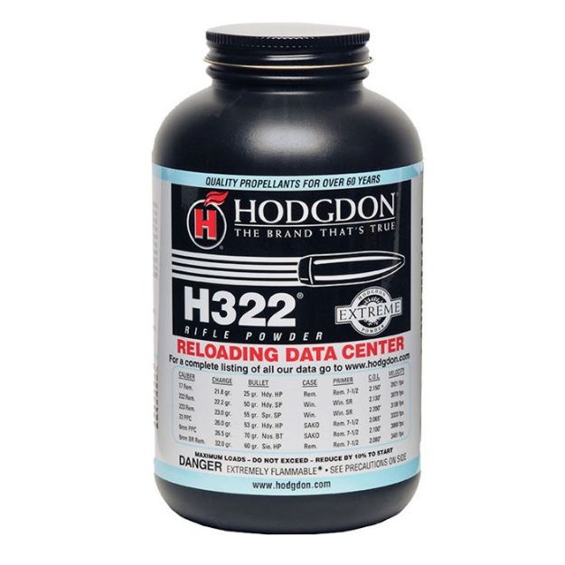 Picture of H322 8Lb Smokeless Rifle Powder