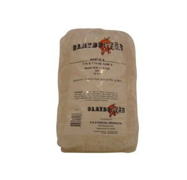 Picture of 12 Gauge 1-1/8 To 1-1/4Oz Wads For White-8 White 500/Bag