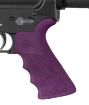 Picture of Hogue Ar-15 Beavertail Grip W/Finger Grooves Purple