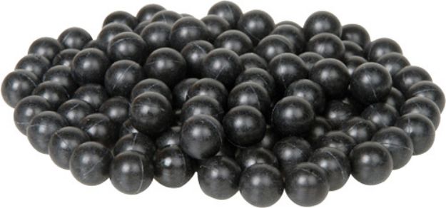 Picture of Umarex T4e P2p 50 Cal Rubber Ball Black 250-Pack